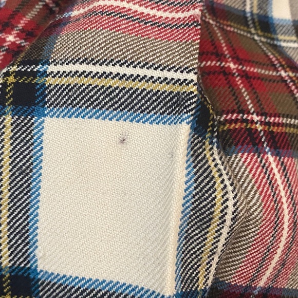 Vintage Wool Tartan Gift Shops A-Line Plaid Skirt - Picture 6 of 7